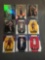 9 Card Lot of BASKETBALL ROOKIE Sports Cards from Mostly Newer Sets - Future Stars and More!