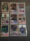 9 Card Lot of BASEBALL ROOKIE Sports Cards from Mostly Newer Sets - Future Stars and More!