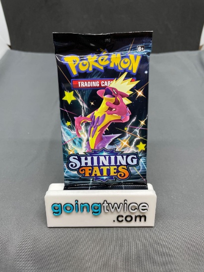 Factory Sealed Pokemon SHINING FATES 10 Card Booster Pack - SHINY CHARIZARD VMAX?