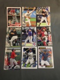 9 Card Lot of BASEBALL ROOKIE Sports Cards from Mostly Newer Sets - Future Stars and More!