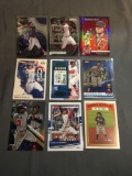 9 Card Lot of RONALD ACUNA Atlanta Braves Baseball Trading Cards from Awesome Collection