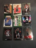 9 Card Lot of GIANNIS ANTETOKOUNMPO Milwaukee Bucks Basketball Trading Cards from Awesome Collection