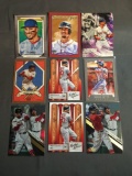 9 Card Lot of MOOKIE BETTS Boston Redsox Baseball Trading Cards from Awesome Collection