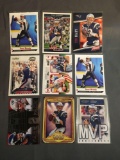 9 Card Lot of TOM BRADY New England Patriots Tampa Bay Buccaneers Football Trading Cards