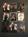 9 Card Lot of KEVIN DURANT Brooklyn Nets Basketball Trading Cards from Awesome Collection