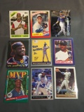 9 Card Lot of KEN GRIFFEY JR Seattle Mariners Baseball Trading Cards from Awesome Collection