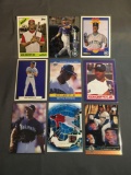 9 Card Lot of KEN GRIFFEY JR Seattle Mariners Baseball Trading Cards from Awesome Collection