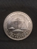 1/2 Troy Ounce .999 Fine Silver NW Territorial Mint Silver Bullion Round Coin