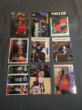 9 Card Lot of MICHAEL JORDAN Chicago Bulls Basketball Trading Cards from Awesome Collection