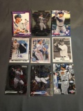 9 Card Lot of AARON JUDGE New York Yankees Baseball Trading Cards from Awesome Collection