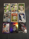 9 Card Lot of AARON JUDGE New York Yankees Baseball Trading Cards from Awesome Collection