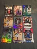 9 Card Lot of KAWHI LEONARD Los Angeles Clippers Basketball Trading Cards from Awesome Collection