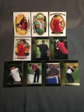 9 Card Lot of TIGER WILSON Golf Trading Cards from Awesome Collection