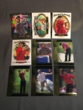 9 Card Lot of TIGER WILSON Golf Trading Cards from Awesome Collection