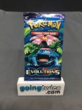 Factory Sealed Pokemon XY EVOLUTIONS 10 Card Booster Pack - HOLO CHARIZARD?