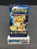 Factory Sealed Pokemon XY EVOLUTIONS 10 Card Booster Pack - HOLO CHARIZARD?