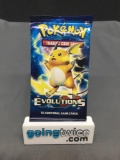 Factory Sealed Pokemon XY EVOLUTIONS 10 Card Booster Pack - HOLO CHARIZARD?