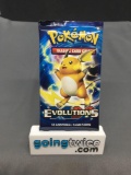 Factory Sealed Pokemon XY EVOLUTIONS 10 Card Booster Pack - HOLO CHARIZARD?