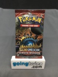 Factory Sealed Pokemon Sun & Moon CRIMSON INVASION 10 Card Booster Pack