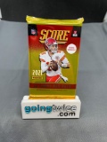 Factory Sealed 2021 SCORE Football 12 Card Pack