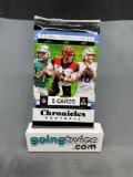 Factory Sealed 2020 CHRONICLES Football 5 Card Pack - Herbert Black Prizm RC?