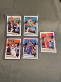 5 Count Lot of BASKETBALL ROOKIE CARDS - HOT Sets!