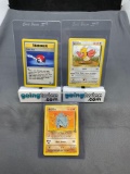 3 Count Lot of 1999 Pokemon JUNGLE Unlimited Cards from a BOOSTER BOX Break - PACK FRESH!