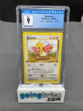 CGC Graded 1999 Pokemon Jungle 1st Edition #62 SPEAROW Trading Card - MINT 9