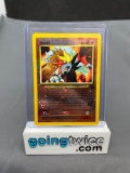 2001 Pokemon Black Star Promo #34 ENTEI Reverse Holofoil Trading Card from Binder Collection