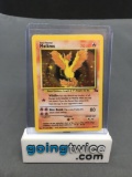 1999 Pokemon Fossil Unlimited #12 MOLTRES Holofoil Rare Trading Card from Binder Collection