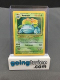 1999 Pokemon Base Set Unlimited #15 VENUSAUR Holofoil Rare Trading Card from Binder Collection