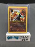 2001 Pokemon Black Star Promo #34 ENTEI Reverse Holofoil Trading Card from Binder Collection