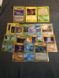 Large Lot of Japanese and 1st Edition English Pokemon Trading Cards from Cool Collection