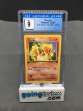 CGC Graded 2000 Pokemon Team Rocket 1st Edition #64 PONYTA Trading Card - MINT 9