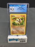 CGC Graded 1999 Pokemon Jungle 1st Edition #55 MANKEY Trading Card - GEM MINT 9.5