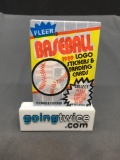 Factory Sealed 1989 FLEER BASEBALL 15 Card Pack - Griffey RC? Ripken FF Error?