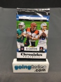 Factory Sealed 2020 CHRONICLES Football 5 Card Pack - Justin Herbert BLACK PRIZM Rookie?