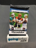 Factory Sealed 2020 CHRONICLES Football 5 Card Pack - Justin Herbert BLACK PRIZM Rookie?