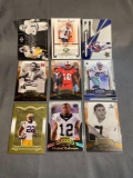 9 Card Lot of Mixed Sports SERIAL NUMBERED Cards with Stars and Rookies