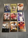 9 Card Lot of Mixed Sports SERIAL NUMBERED Cards with Stars and Rookies