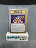 2000 Pokemon Japanese Gym Heroes SABRINA Holofoil Rare Trainer Card from Crazy Collection
