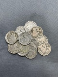 11 Coin Lot of Buffalo Nickles Found at Estate