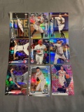 9 Card Lot of PRIZMS and REFRACTORS with Rookies & Stars from Epic Collection