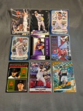 9 Card Lot of Mixed Sports SERIAL NUMBERED Cards with Stars and Rookies