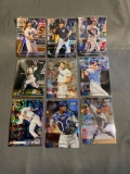 9 Card Lot of PRIZMS and REFRACTORS with Rookies & Stars from Epic Collection