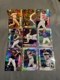 9 Card Lot of PRIZMS and REFRACTORS with Rookies & Stars from Epic Collection