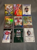 9 Card Lot of Mixed Sports SERIAL NUMBERED Cards with Stars and Rookies