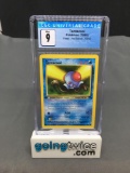 CGC Graded 1999 Pokemon Fossil 1st Edition #56 TENTACOOL Trading Card - MINT 9