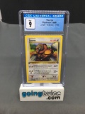CGC Graded 1999 Pokemon Jungle 1st Edition #47 TAUROS Trading Card - MINT 9