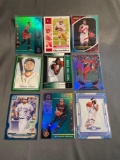 9 Card Lot of Mixed Sports SERIAL NUMBERED Cards with Stars and Rookies